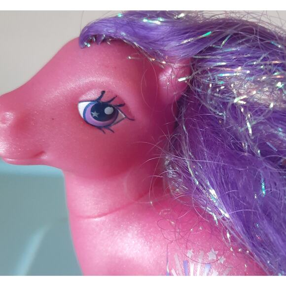 G3 My Little Pony Silver Lining Super Long Hair TLC Stained Hasbro MLP Rare HTF - Picture 1 of 9